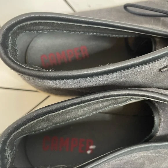 Camper | Suede Lace Up Chukka Ankle Boot Sneakers Gray Size 45 - Picture 11 of 15